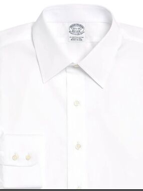 Brooks Brothers White Regent Dress Shirt
